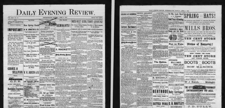 Historic newspaper
